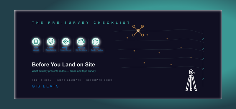 Before You Land on Site: The Pre-Survey Checklist That Actually Prevents Redos