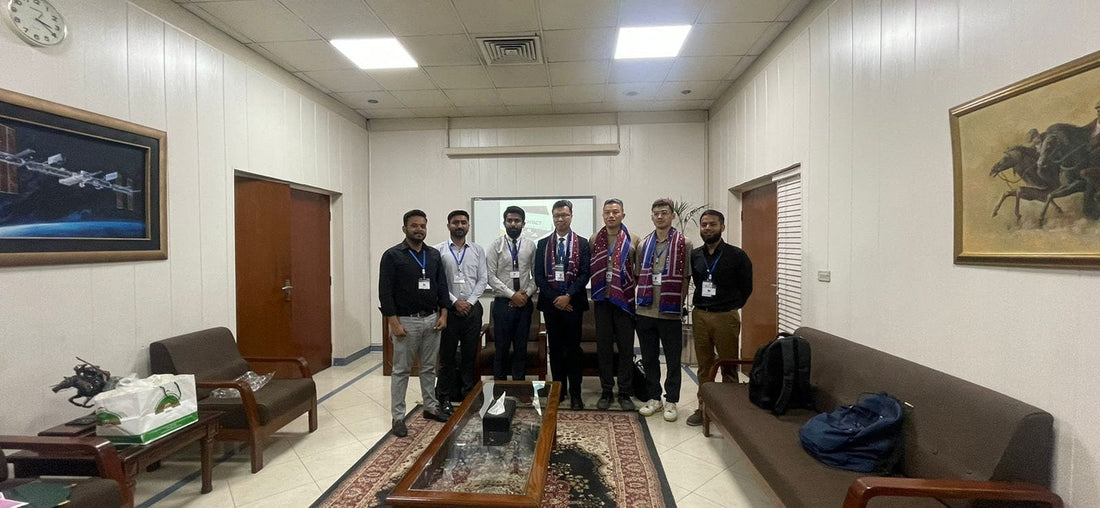 Spatialox Hosts WGIH President Hans Ni and Team, Arranges Meetings with SUPARCO and PCRWR, and Signs MOU
