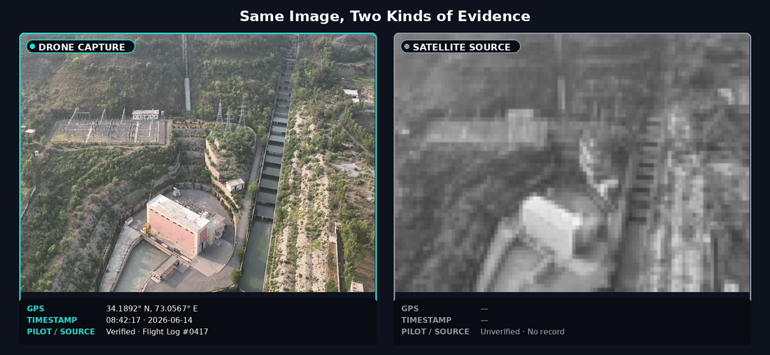 Why Satellite Imagery Keeps Getting Rejected as Evidence — And What Makes a Drone Survey Different