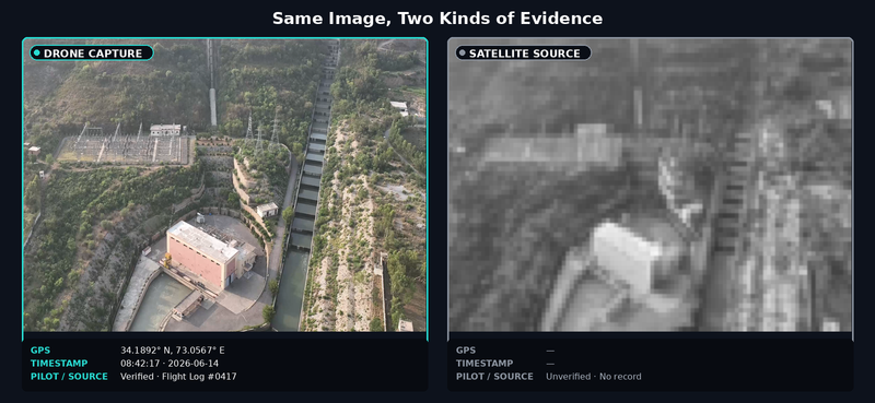 Why Satellite Imagery Keeps Getting Rejected as Evidence — And What Makes a Drone Survey Different