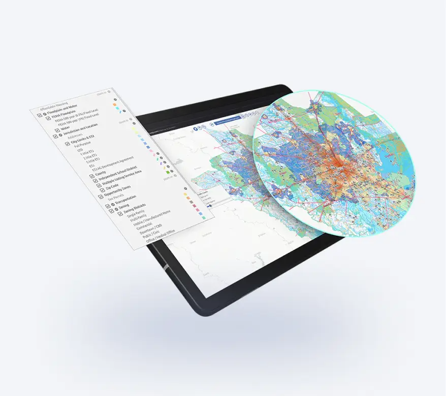 covid mapping frame